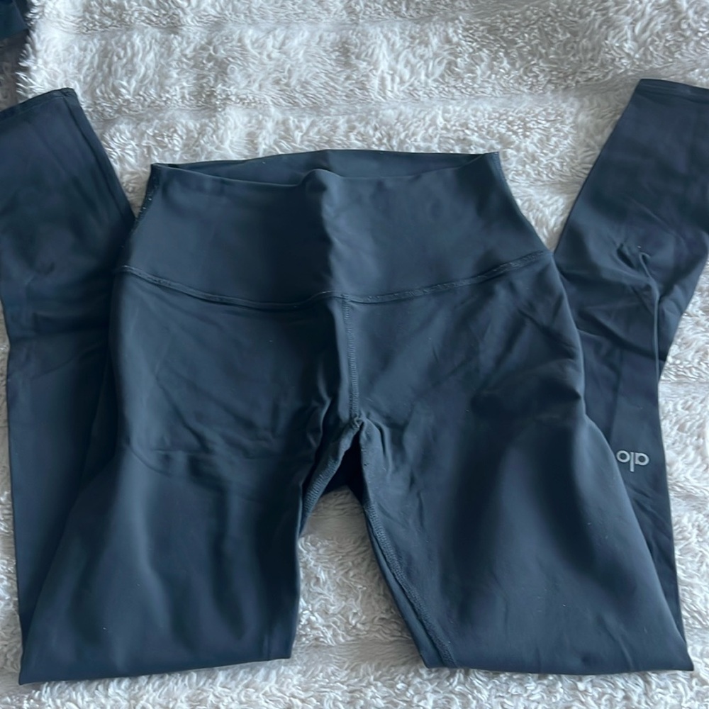 Alo airbrush Gray leggings